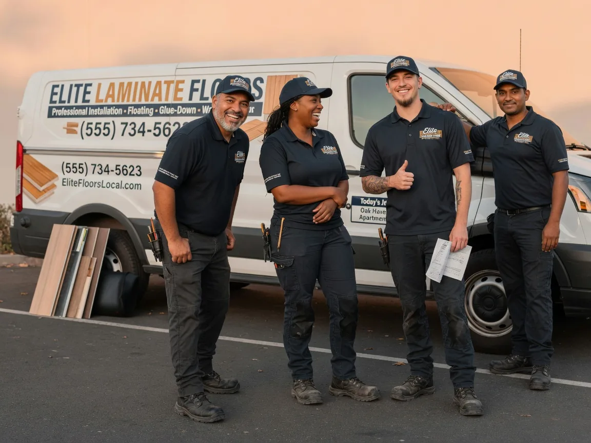 Laminate flooring installation company in Onaka, SD